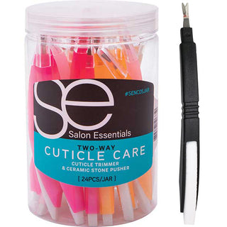 SALON ESSENTIALS - CUTICLE TRIMMER & CERAMIC REMOVER 1PC