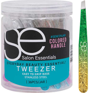 SALON ESSENTIALS - Everyday Beauty Essential! Chrome Tweezer