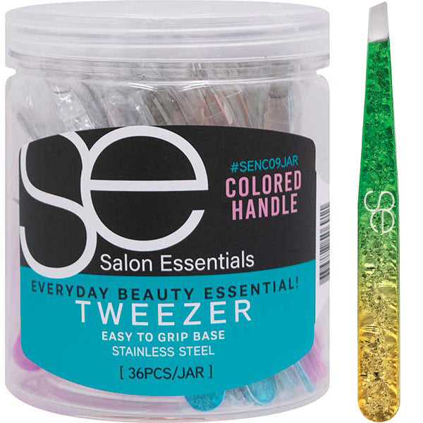 SALON ESSENTIALS - Everyday Beauty Essential! Chrome Tweezer