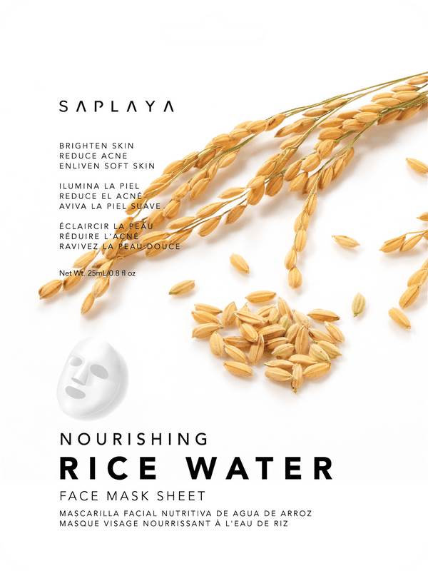 SAPLAYA - NOURISHING RICE WATER DAILY MASK SHEET