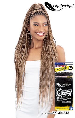 FREETRESS - 6X AEROLITE PRE-STRETCHED BRAID 52