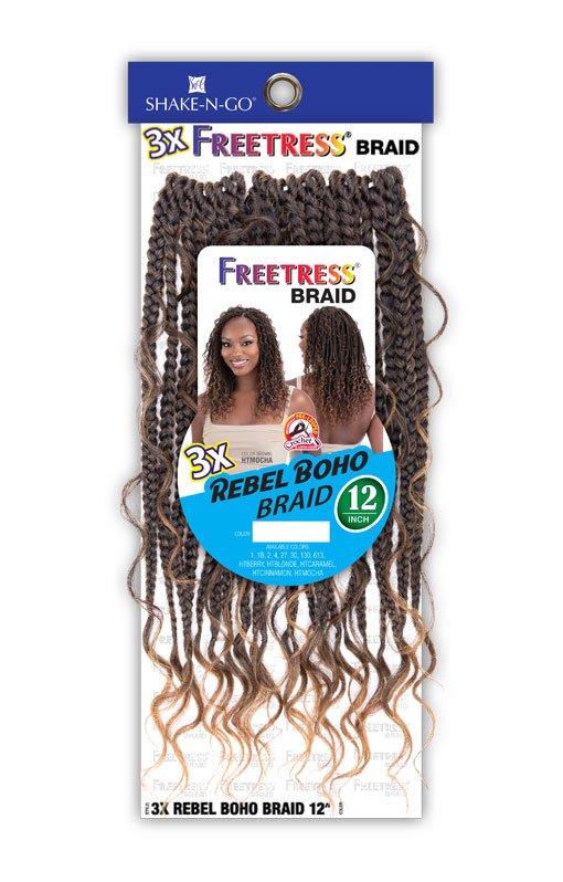 FREETRESS - 3X REBEL BOHO BRAID 12