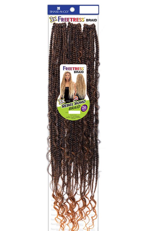 FREETRESS - 3X REBEL BOHO BRAID 26