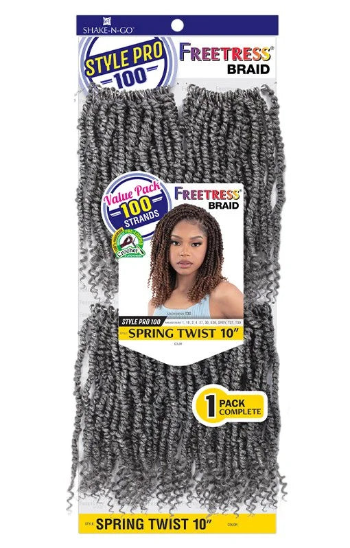 FREETRESS - STYLE PRO 100 SPRING TWIST 10"