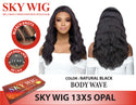 SKY WIG - 100% VIRGIN UNPROCESSED REMY HUMAN 13X5 HD LACE WIG OPAL