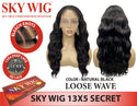 SKY WIG - 100% VIRGIN UNPROCESSED REMY HUMAN 13X5 HD LACE WIG SECRET