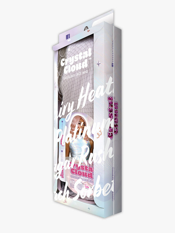 SENSATIONNEL - LACE FRONT WIG CRYSTAL CLOUD LUSTRA (SHEAR MUSE)