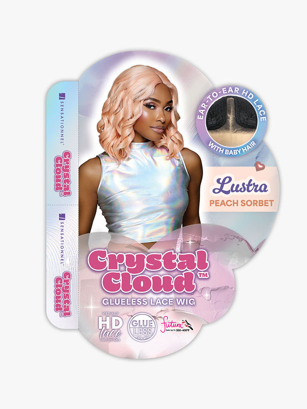 SENSATIONNEL - LACE FRONT WIG CRYSTAL CLOUD LUSTRA (SHEAR MUSE)