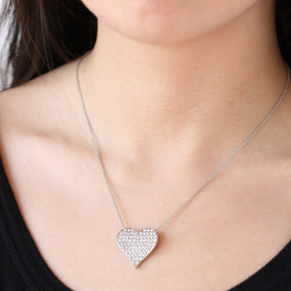 JOY JEWELRY - Gold Heart Pendant Necklace (GN142)