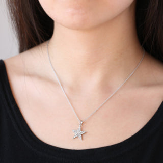 JOY JEWELRY - Gold Small Star Pendant Necklace GN161