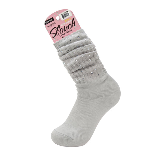 MAGIC COLLECTION - KID'S SLOUCH SOCKS W/STONE
