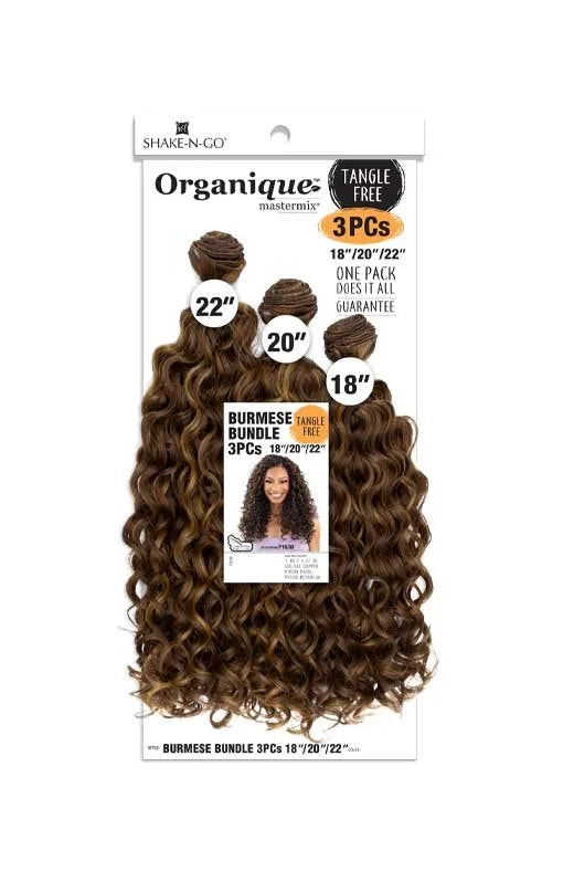 ORGANIQUE - BURMESE BUNDLE 3PCS (18"20"22")