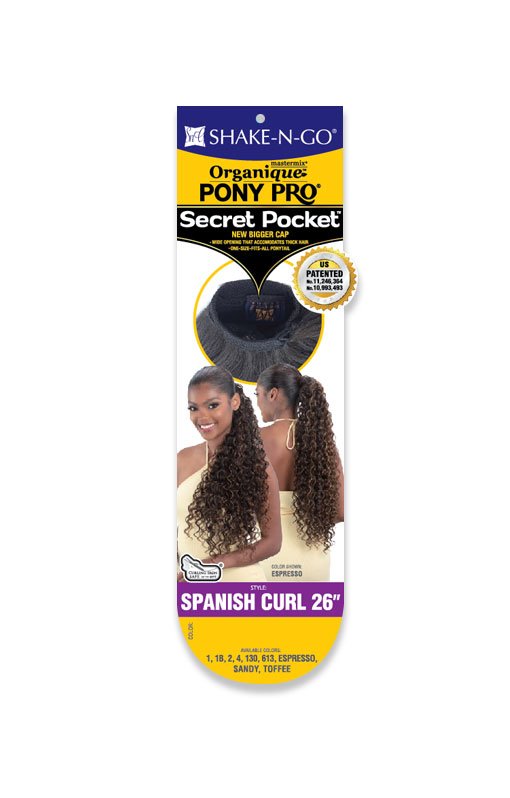 SECRET POCKET - PONY PRO SPANISH CURL 26