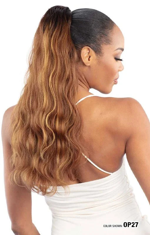 QUE - DRAWSTRING PONYTAIL BODY WAVE 20"