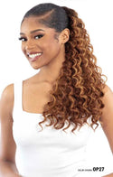 QUE - DRAWSTRING PONYTAIL DEEP CURL 20"