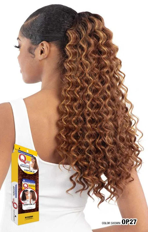 QUE - DRAWSTRING PONYTAIL DEEP CURL 20"