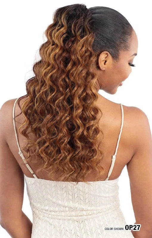QUE - DRAWSTRING PONYTAIL LOOSE DEEP 20"