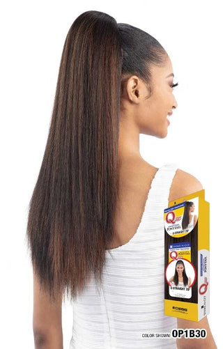 QUE - DRAWSTRING PONYTAIL STRAIGHT 20"