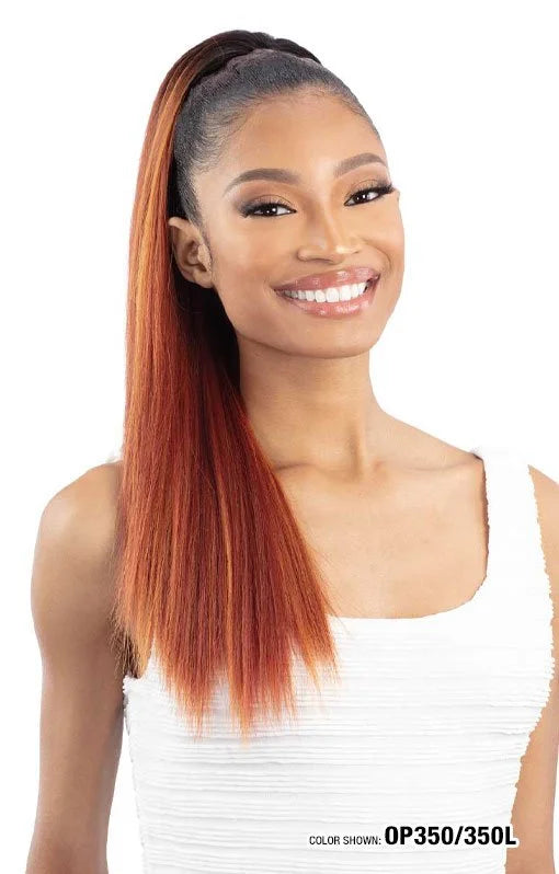 QUE - DRAWSTRING PONYTAIL STRAIGHT 20"