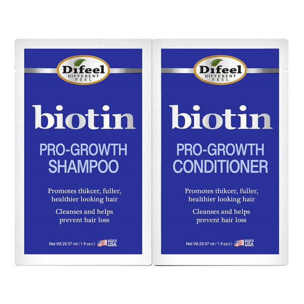 Difeel - Biotin Pro-Growth Shampoo & Conditioner Packet