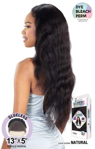 GLOSSY - GLUELESS HD FRONTAL BODY WAVE WIG 28"