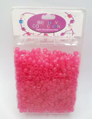 BEAUTY COLLECTION - Round Bead Hot Pink 1000PC