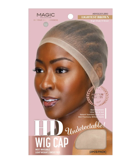 MAGIC COLLECTION - HD WIG CAP LIGHTEST BROWN