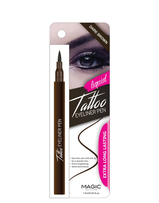MAGIC COLLECTION - Liquid Tattoo Eyeliner Pencil DARK BROWN