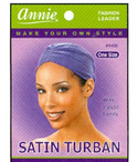 ANNIE - SATIN TURBAN ASSORTED #4406