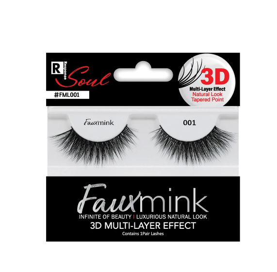 RESPONSE - Soul 3D FAUX MINK EYELASH - #FML001