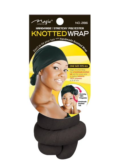 MAGIC COLLECTION - Knotted Wrap BLACK #2186