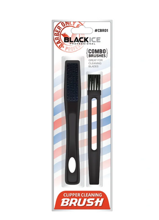 BLACKE ICE - Professional Clipper Cleaning Brush Combo