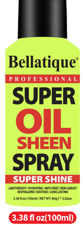 BELLATIQUE - Professional Super Oil Sheen Spray Super Shine