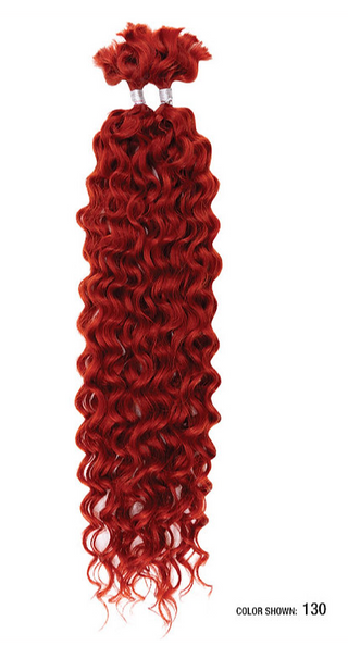 Buy 130-dark-red MAYDE - BLOOM BUNDLE WET & CURLY BULK 24"