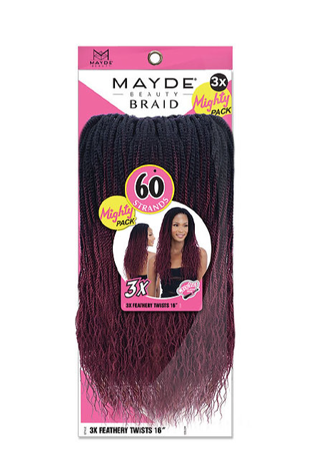 MAYDE - 3X FEATHERY TWISTS 16