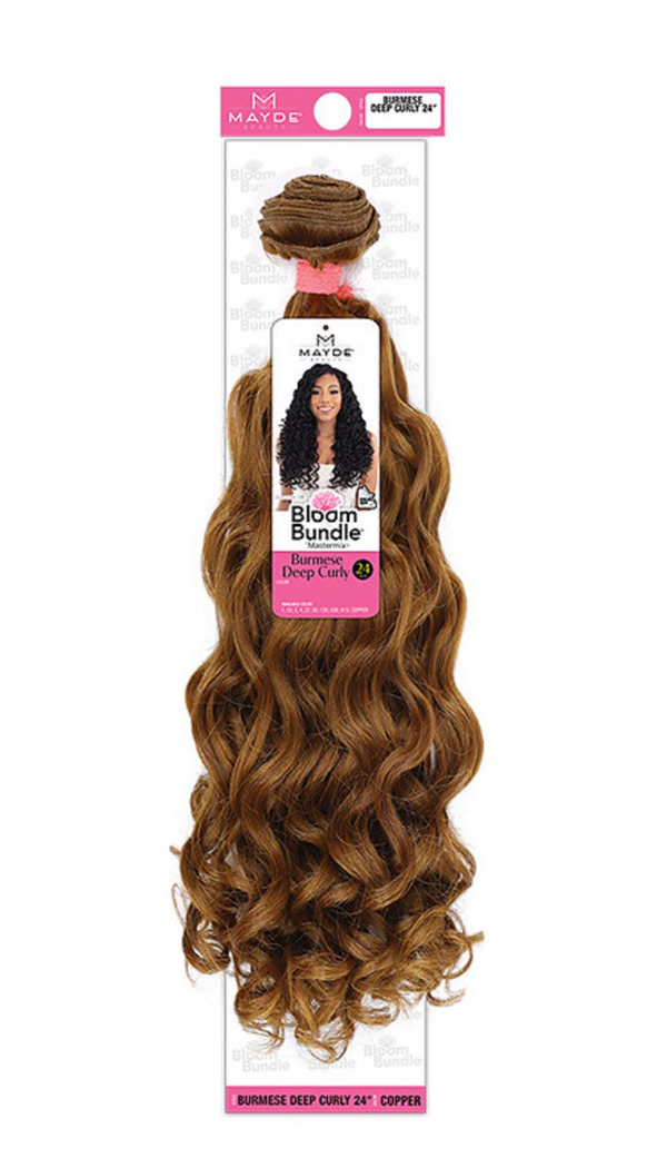 MAYDE - BLOOM BUNDLE BURMESE DEEP CURLY 24