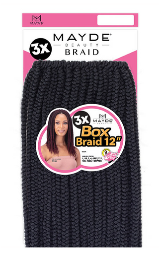 MAYDE - 3X BOX BRAID 12