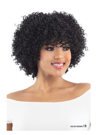 Buy 1b-off-black MAYDE - MOCHA HUMAN HAIR BLEND WIG HAZE