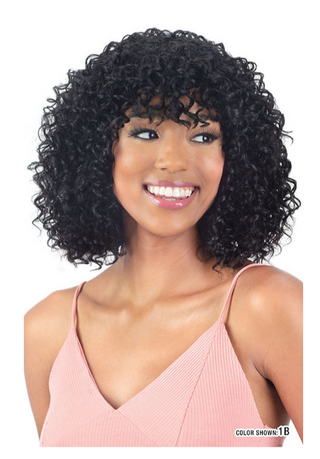 MAYDE - MOCHA HUMAN HAIR BLEND WIG SUAVE