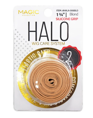 MAGIC COLLECTION - HALO 1 3/4 SILICONE GRIP ELASTIC BAND 2YD BLONDE