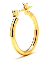 JOY JEWELRY - Gold Premium Hoop Earrings GDP06