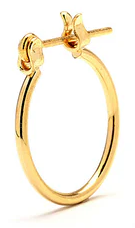 JOY JEWELRY - Gold Premium Hoop Earrings GDP03