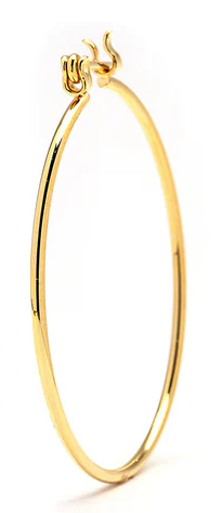 JOY JEWELRY - Gold Premium Hoop Earrings GDP09