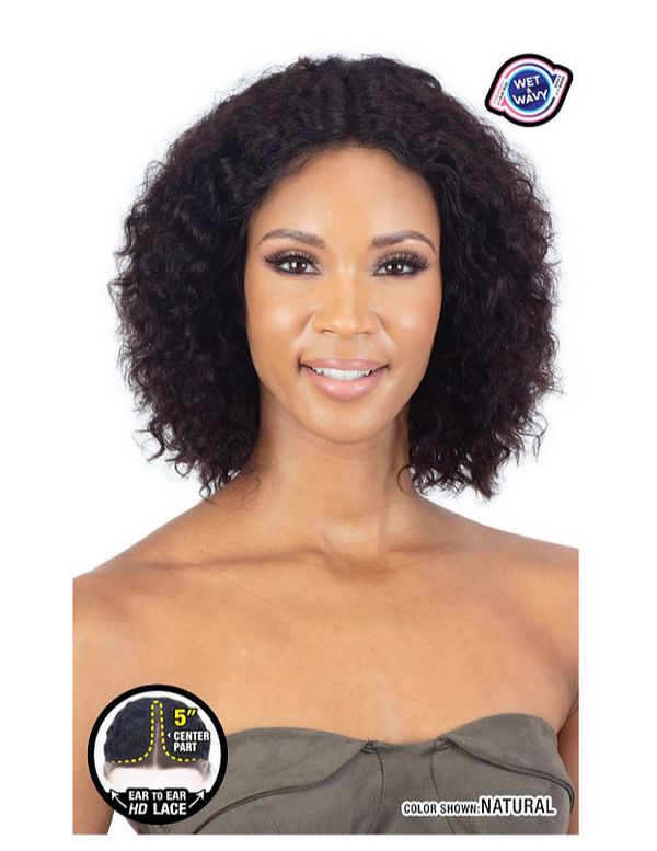 MAYDE - WET & CURLY IT.GIRL LACE & LACE WIG DEEP CURL 12