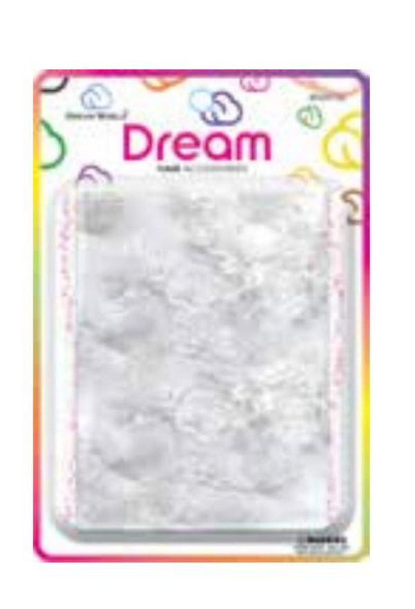 DREAM WORLD - Hair Barrettes Sunflower MINI CLEAR 20PCs