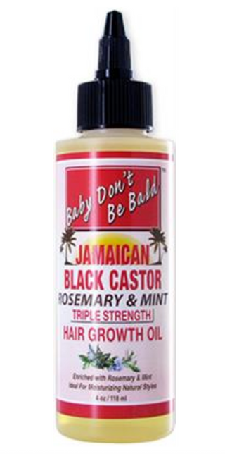 Baby Don't Be Bald - Jamaican Black Castor Super Gro Rosemary Mint Oil