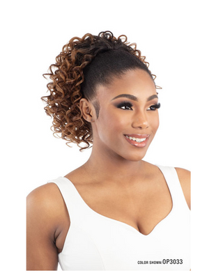 MAYDE - MOCHA PONYTAIL LUXE CURL 10
