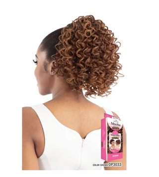 MAYDE - MOCHA PONYTAIL LUXE CURL 10