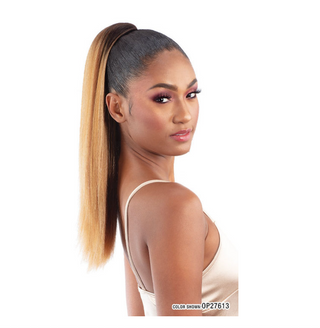 MAYDE - MOCHA PONYTAIL STRAIGHT 18