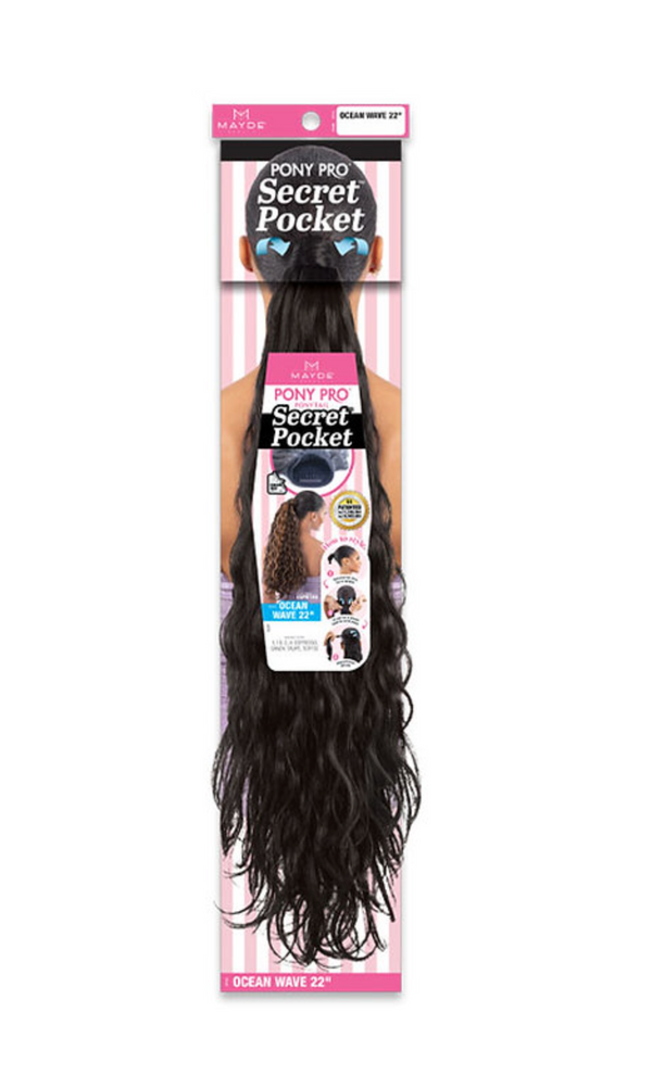 MAYDE - SECRET POCKET PONY PRO - OCEAN WAVE 22